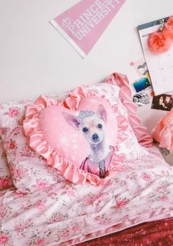 Dolls Home Princess Pooch Heart Pillow