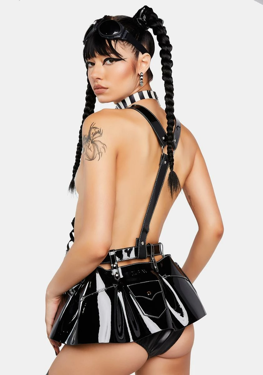 Club Exx Night Circus Peplum Storage Harness - Image 4