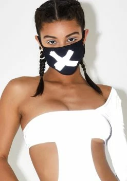 Stinnys X Mark Reflective Mouth Mask