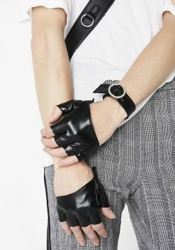 X_Music Legs It'z Lovely Cut Off Gloves