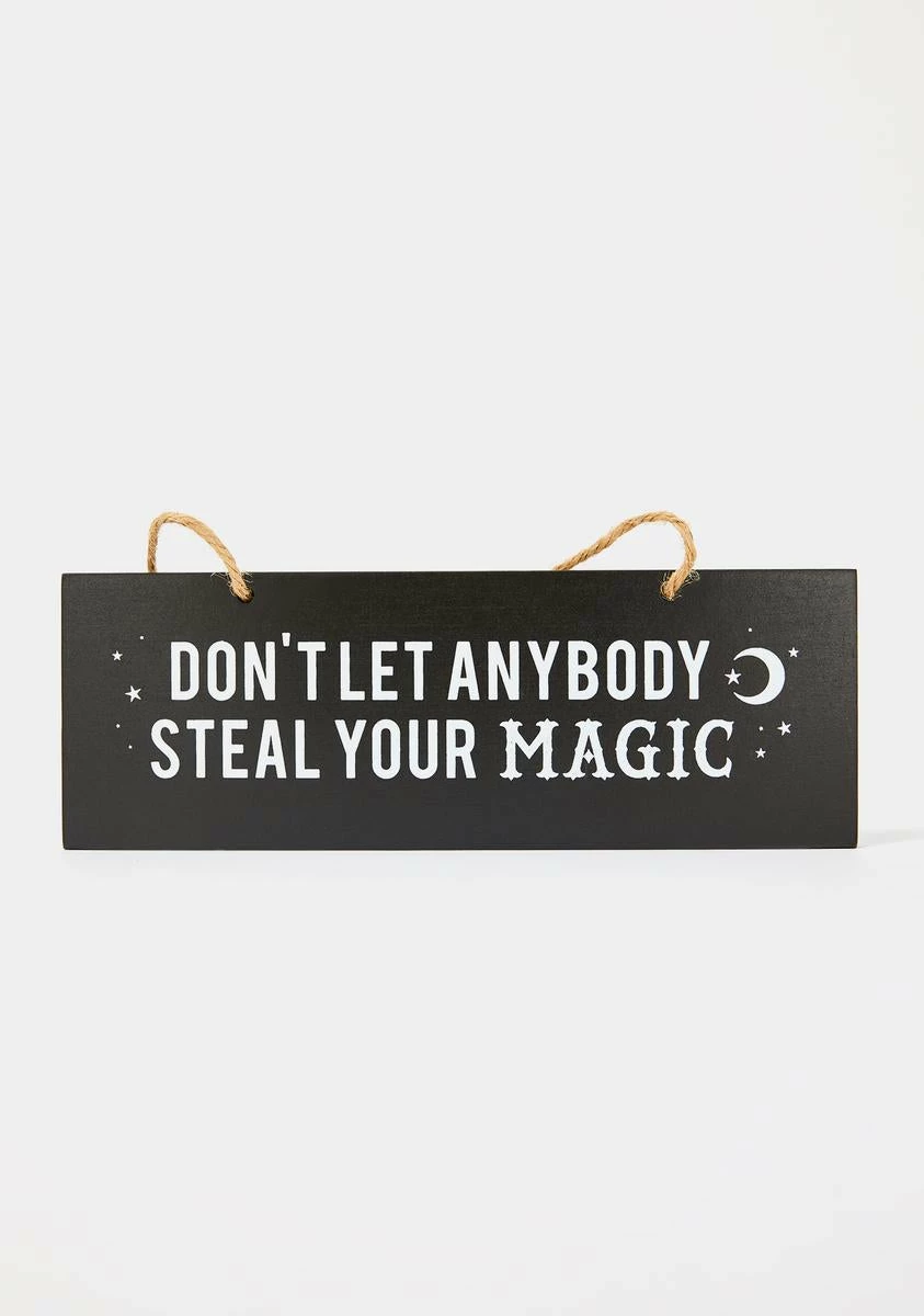 X_Something Different Steal Ur Magic Wall Sign - Image 2