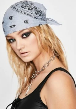 X_Ana Accessories Ain't Half Bad Bandana Scarf