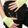 X_Music Legs Plasmic Punk Fishnet Gloves