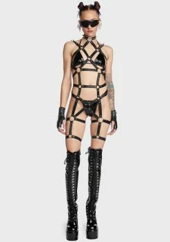 Widow Bound For Eternity Body Harness