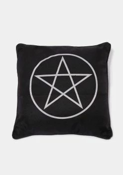 X_Something Different Black Magic Babe Decorative Pillow