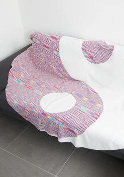 Dolls Home Glitch In Balance Throw Blanket