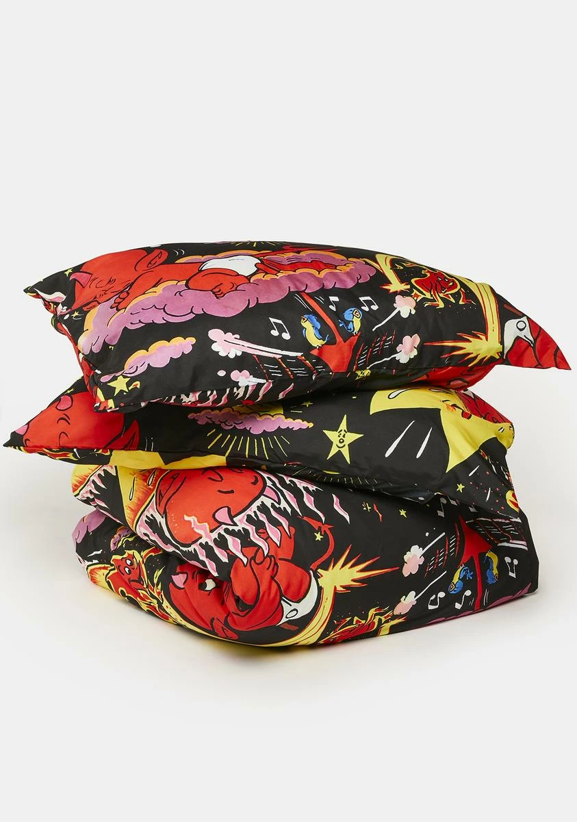 Dolls Kill X Hot Stuff Casper Sell Your Soul Duvet Set - Image 2