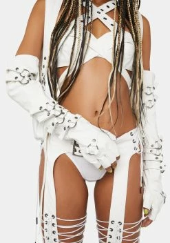 DARKER WAVS Compression Fingerless Gloves