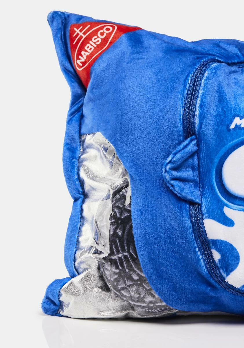 X_Iscream Oreo Cookies Packaging Fleece Pillow - Image 3