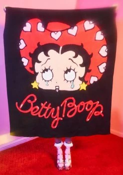 Dolls Kill X Betty Boop A Little Ditty Throw Blanket