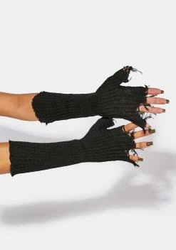 X_PTLHZ Atmosphere Distressed Arm Warmers