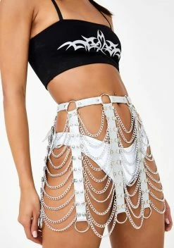 X_CIEL Princess Disaster Harness Skirt