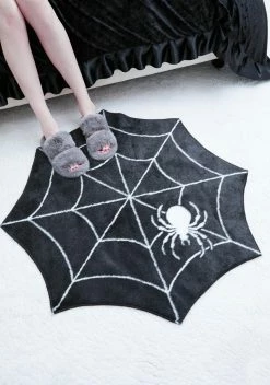 Dolls Home Spinning Out Spider Web Rug