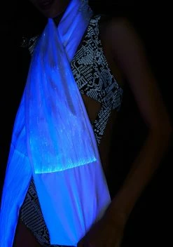 Rave Nation Fiber Optic Light Up Scarf