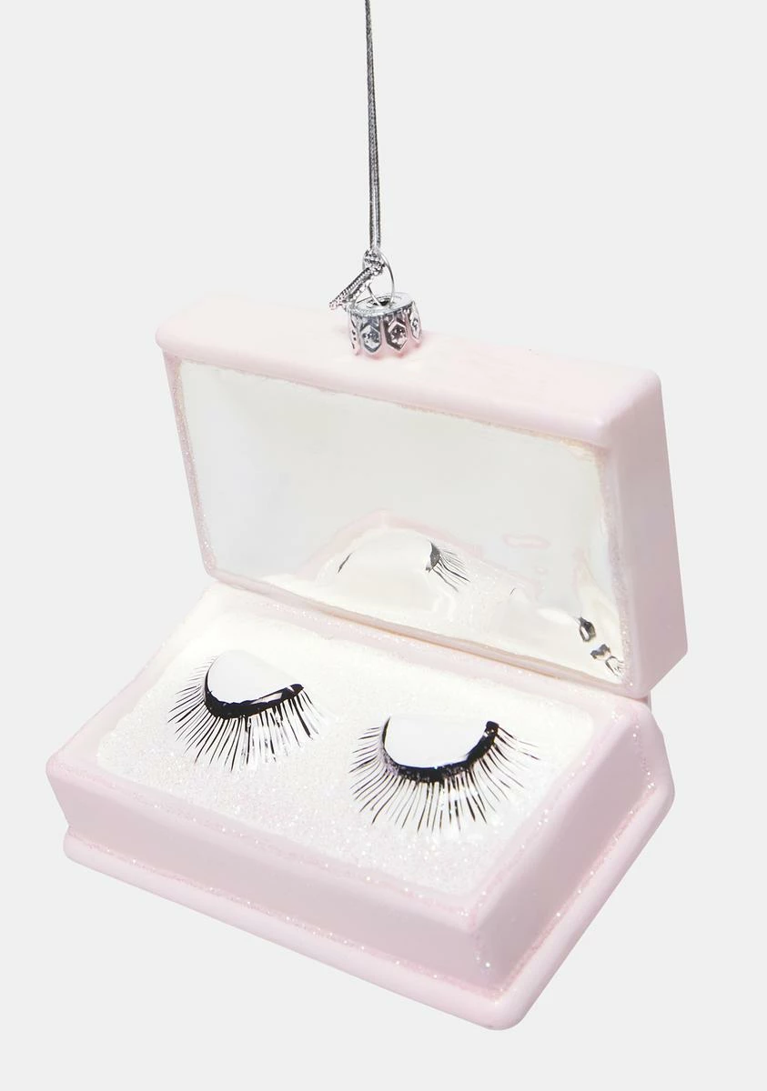 X_Cody Foster Lashes Be Long Ornament - Image 2