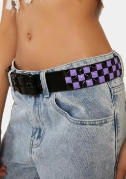 X_CIEL High Score Studded Belt