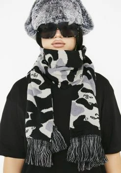 RIPNDIP Blackout Nerm Camo Scarf