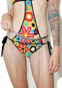 X_Ana Accessories Eudial Fringe Belt