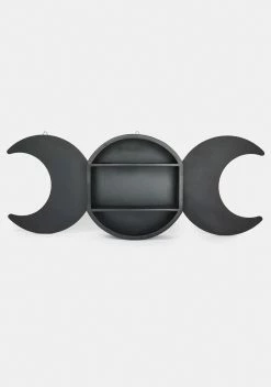 X_Something Different Triple Moon Shelving Display