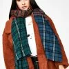 X_Ana Accessories Royal I'm Cozy Plaid Scarf