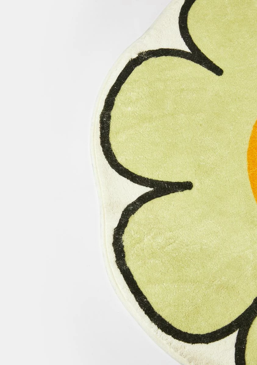 X_PTLHZ Clover Joyful Day Daisy Rug - Image 3