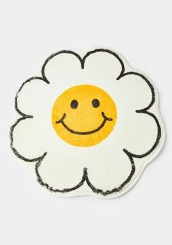 X_PTLHZ Happy As Can Be Flower Rug