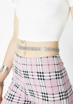 X_Icco Accessories I'm Blushing Crystal Belt