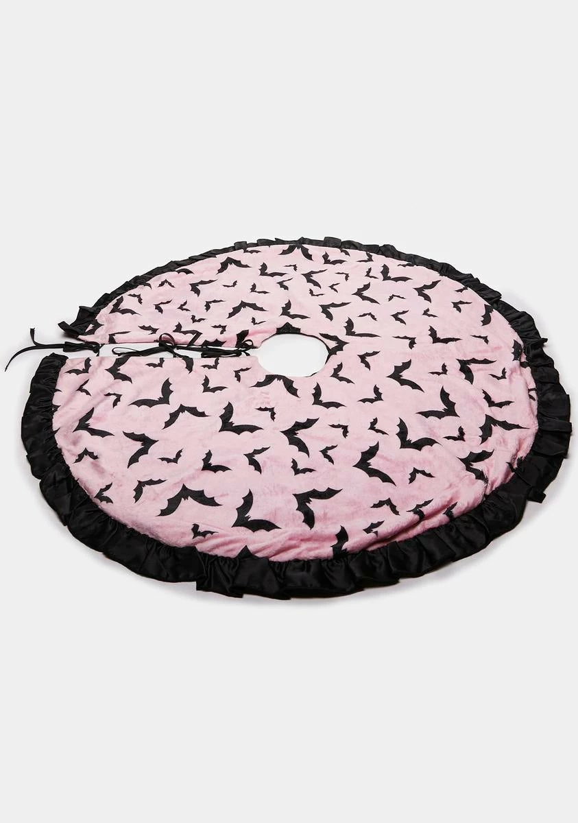 Dolls Home Sweet Bat Behavior Tree Skirt