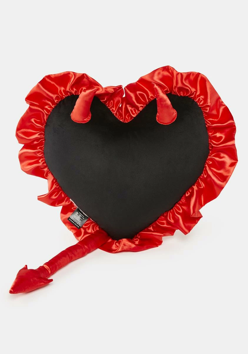 Dolls Kill X Hot Stuff Casper Sell Your Soul Throw Pillow - Image 3