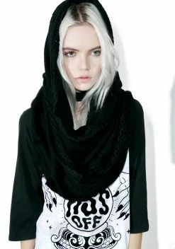 KILLSTAR Specter Knit Scarf