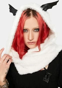 PUNK RAVE Gothic Bat Hooded Capelet