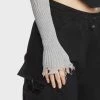 THE KRIPT Grey Moshe Knit Gloves