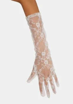 X_Music Legs Magical Matters Lace Gloves