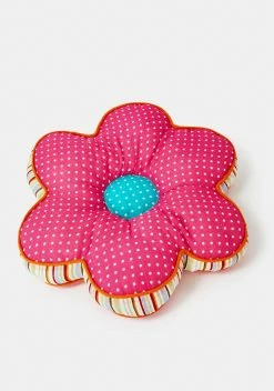 X_CIEL Rose Plush Gardens Flower Pillow