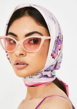 X_Ana Accessories Summer Time Fine Silk Scarf