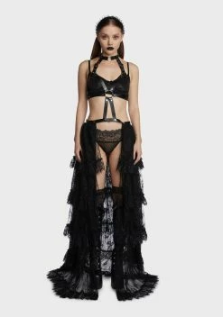 Widow Strictly Speakin' Harness With Detachable Skirt