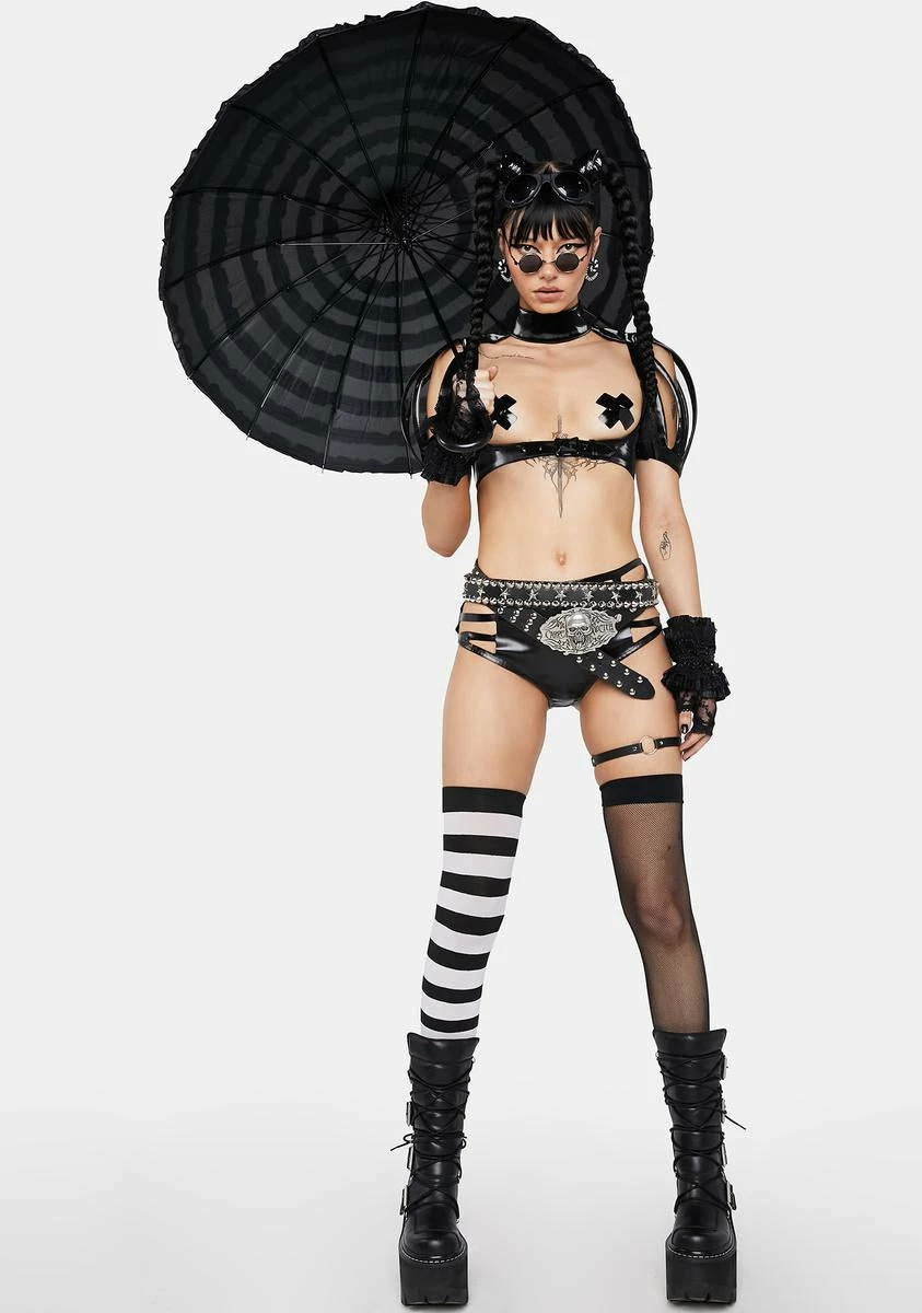 Club Exx Shaded Lovers Body Harness - Image 3