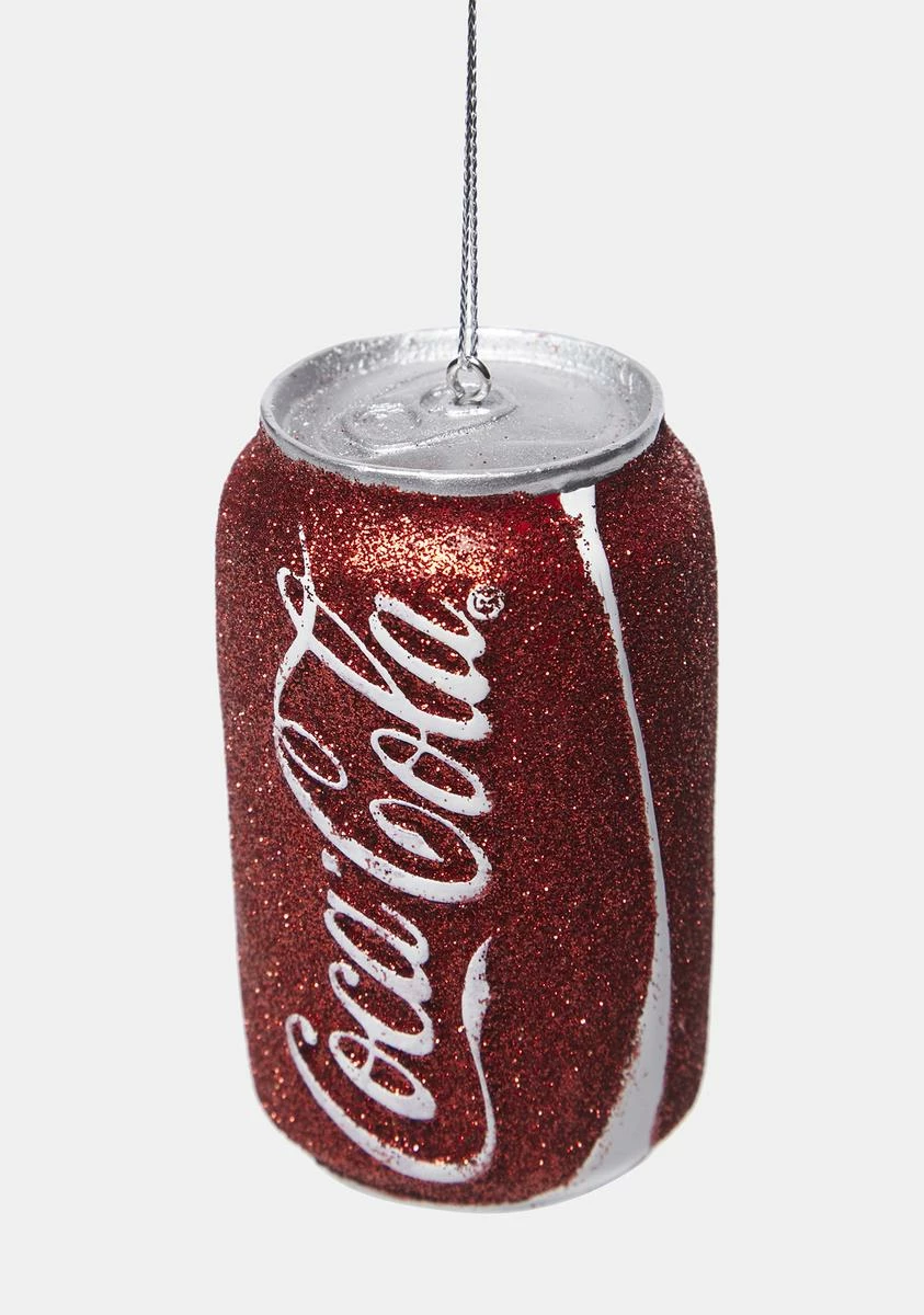 X_Kurt Adler Cola Crazy Soda Can Ornament