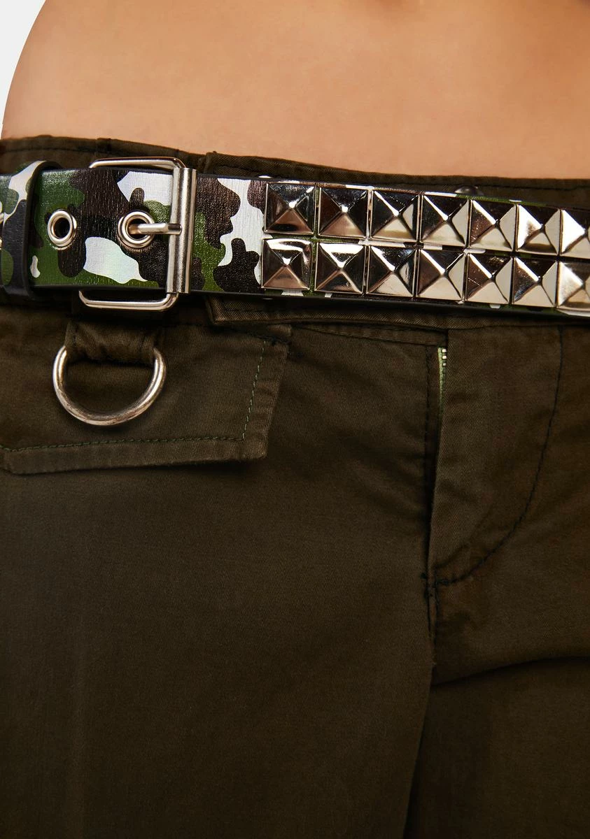 X_CIEL Love Bombing Camo Belt