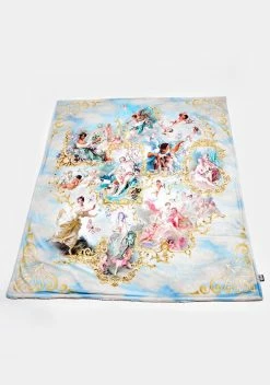 Dolls Home Divine Lush Opulence Fleece Throw Blanket