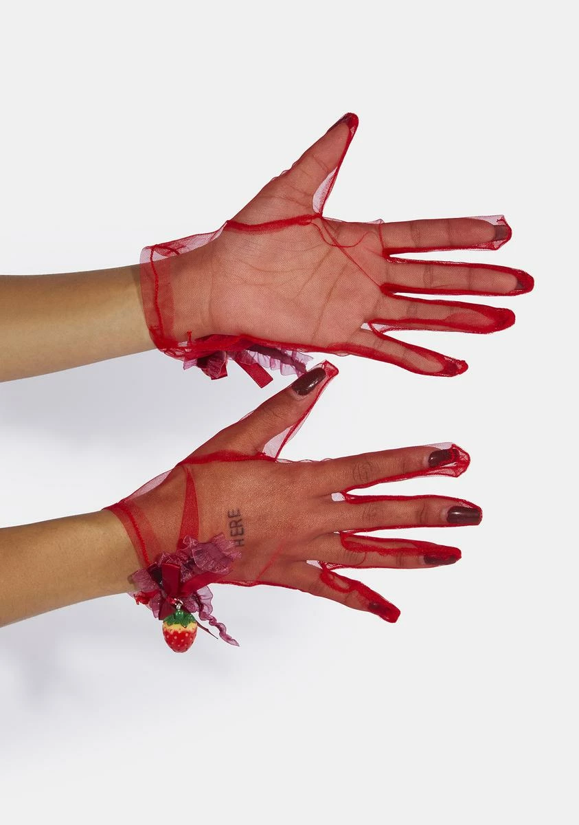 X_PTLHZ Let's Jam Sheer Gloves - Image 2