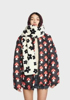 X_Fame Accessories In Due Time Floral Scarf