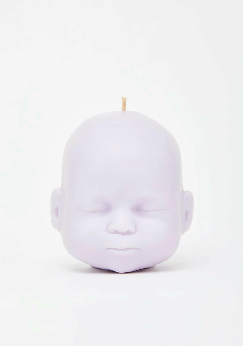 THE BLACKENED TEETH Lilac Baby Doll Soy Candle