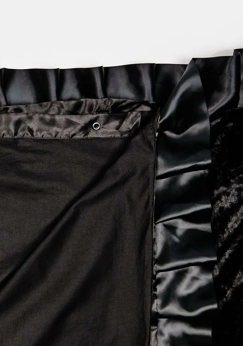 Dolls Home Sinister Snooze Velvet Duvet Cover - Image 4