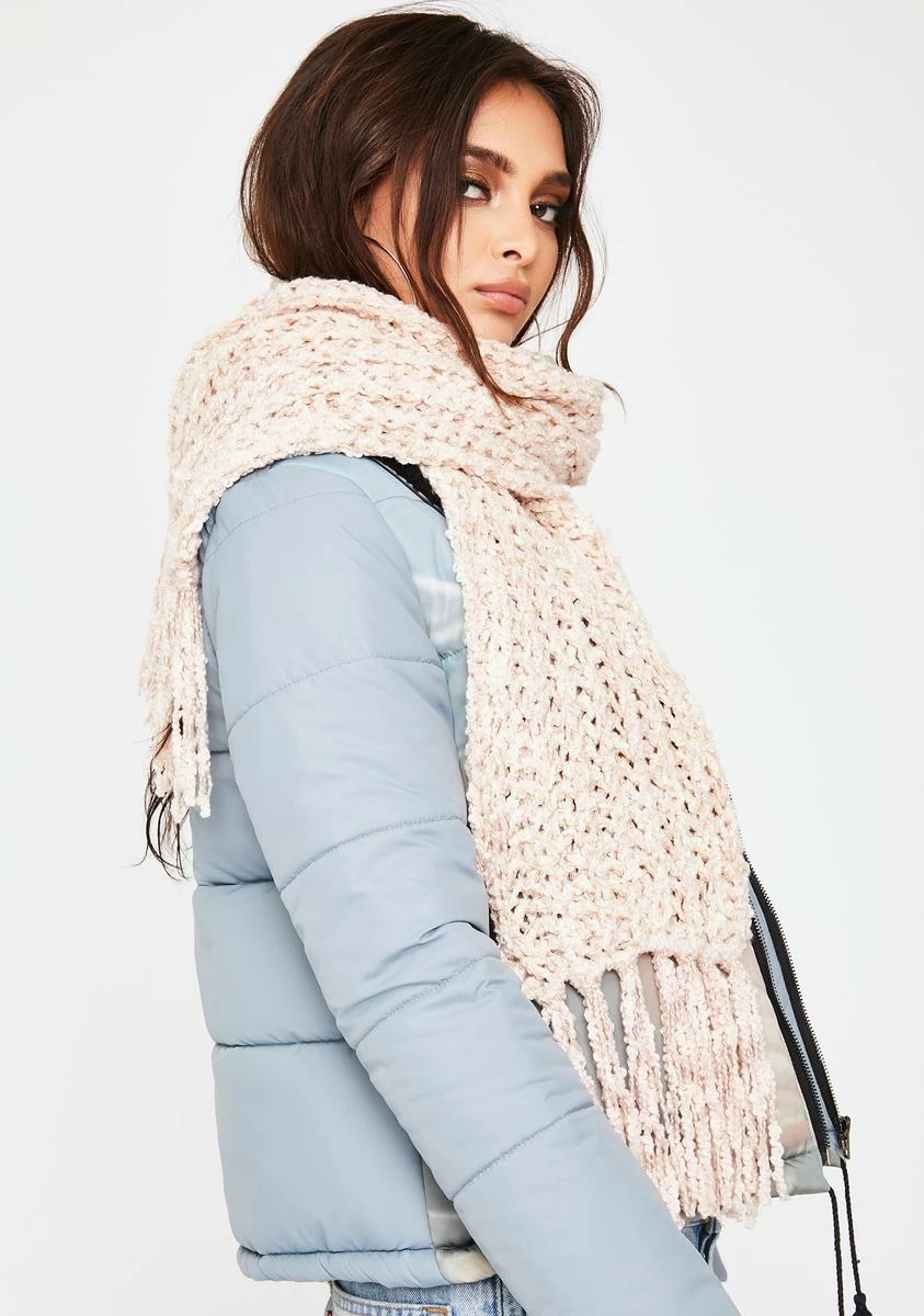 X_Fame Accessories Cozy Memories Knit Scarf - Image 4