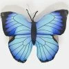 X_PTLHZ Aqua Shoot The Breeze Butterfly Pillow