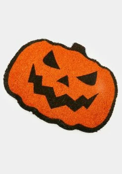 Dolls Home Carve A Smile Pumpkin Doormat