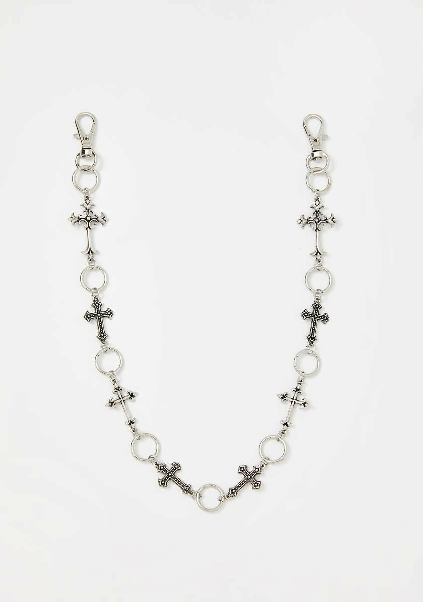 X_CIEL Sinners Repent Cross Pant Chain - Image 2