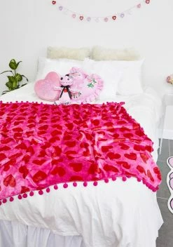 Dolls Home Loyal Maneater Fleece Throw Blanket