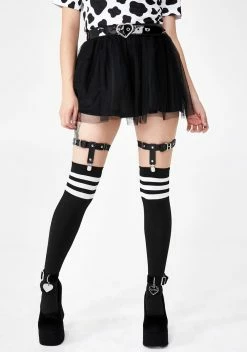 X_CIEL Bucklin' Up Garter Set